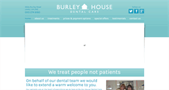 Desktop Screenshot of burleyhousedentalcare.com